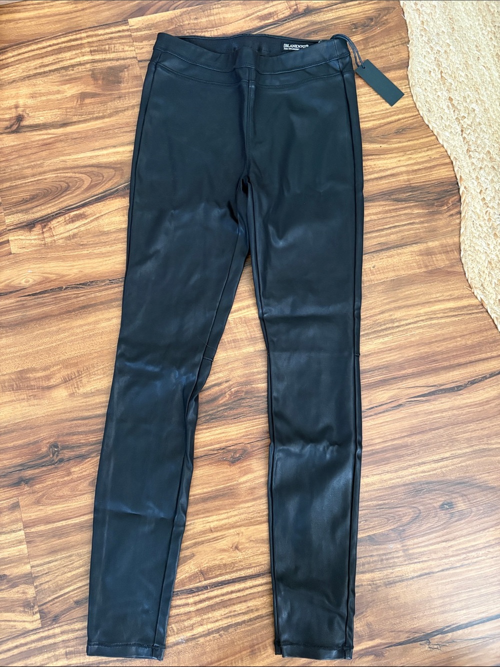 Blank NYC Faux Leather Leggings - Black NWT
